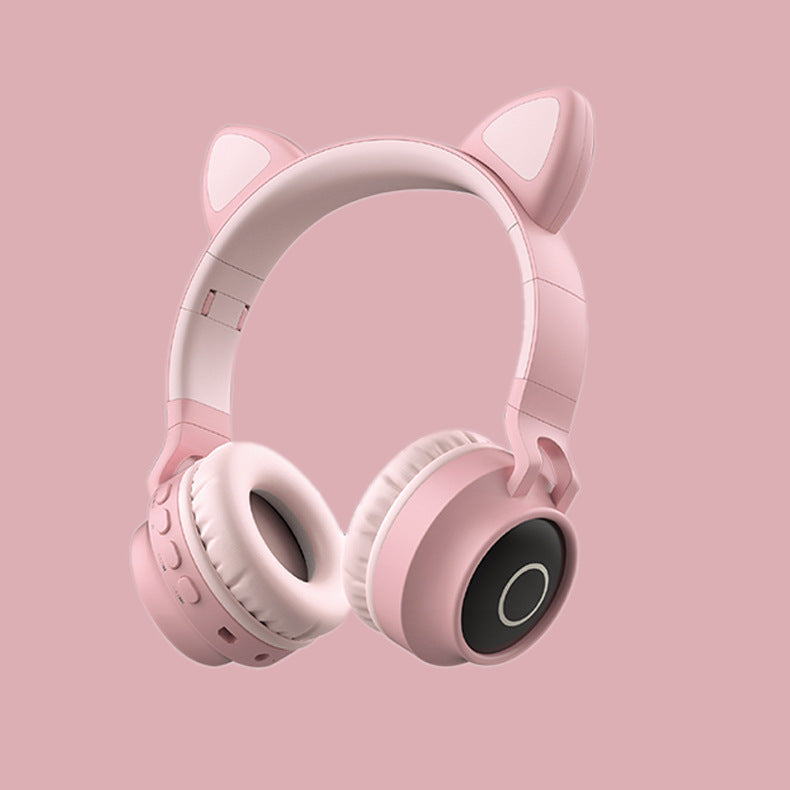 LED Cat Ear Wireless Bluetooth Headphones