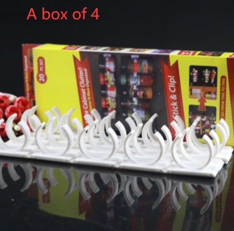 Clip N Store Spice Rack and Bottle Storage