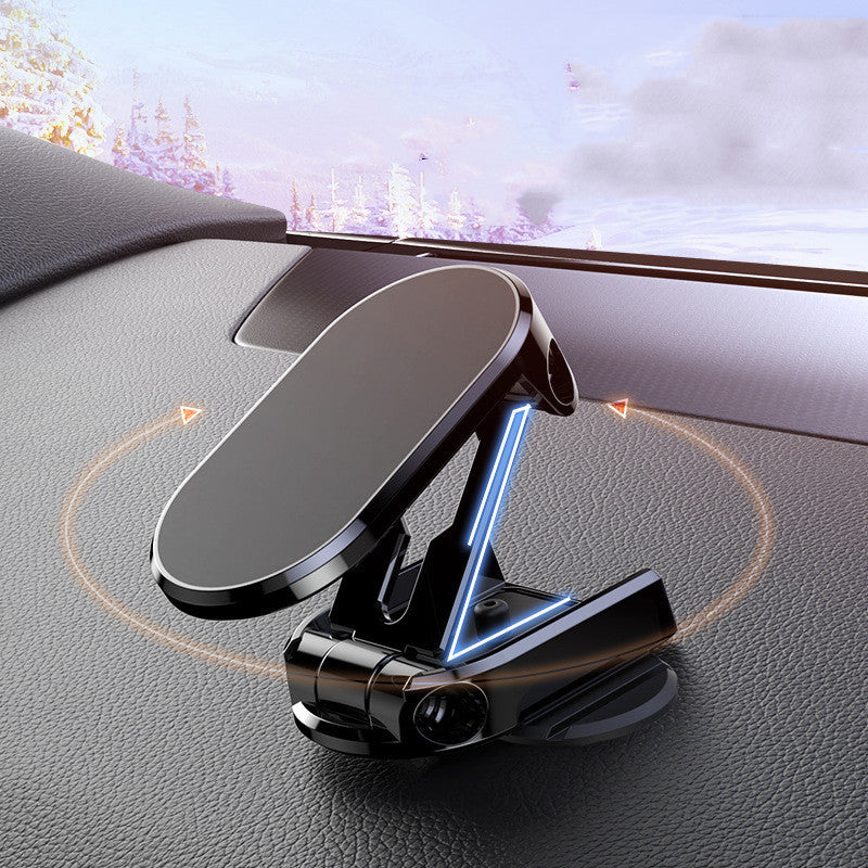 Foldable Metal Magnetic Car Phone Holder