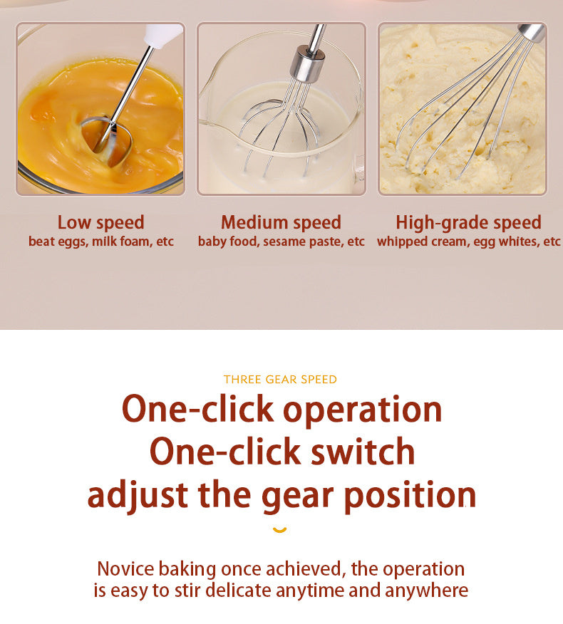 Hand-held Electric Whisk Baking Cake