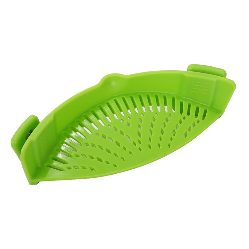 Silicone Clip-on Pot Colander