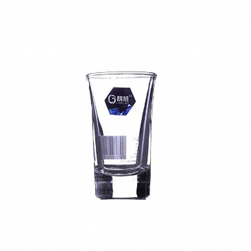 Lead free thickened wonton glass