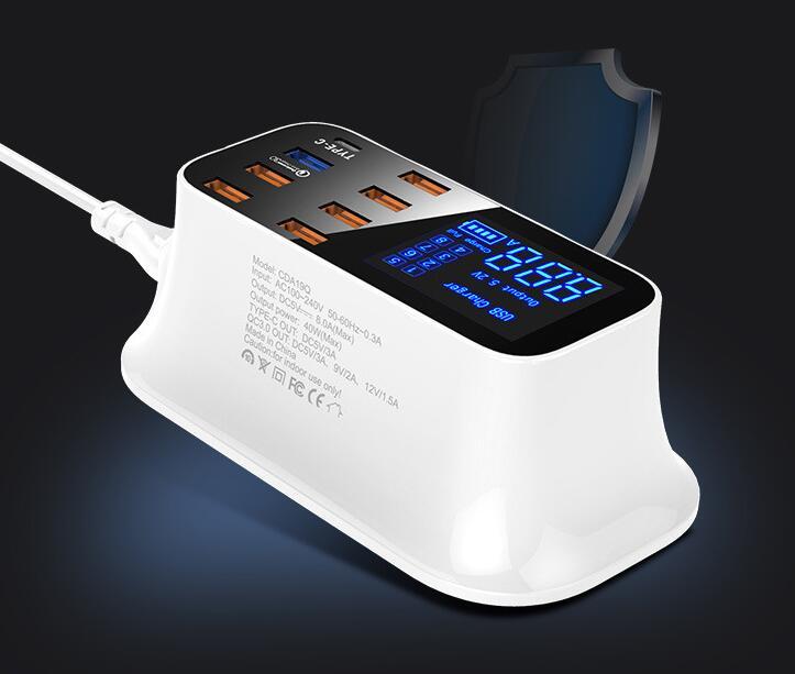 Quick Charge 3.0 Smart USB Charger Station