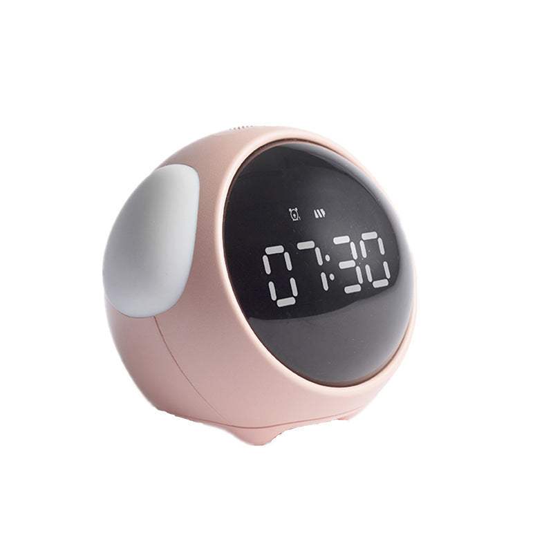 Cute Multi-Function Pixel Alarm Clock Wake-Up Light