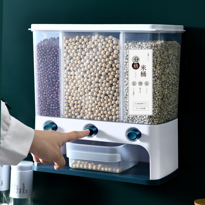 Wall-mounted Clear Food Storage