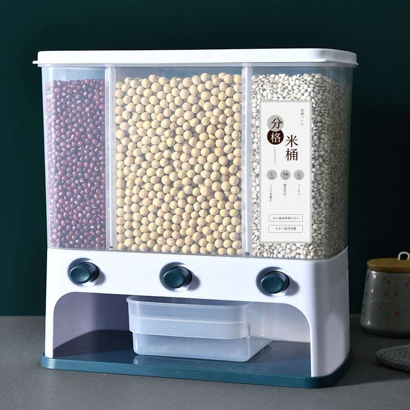 Wall-mounted Clear Food Storage