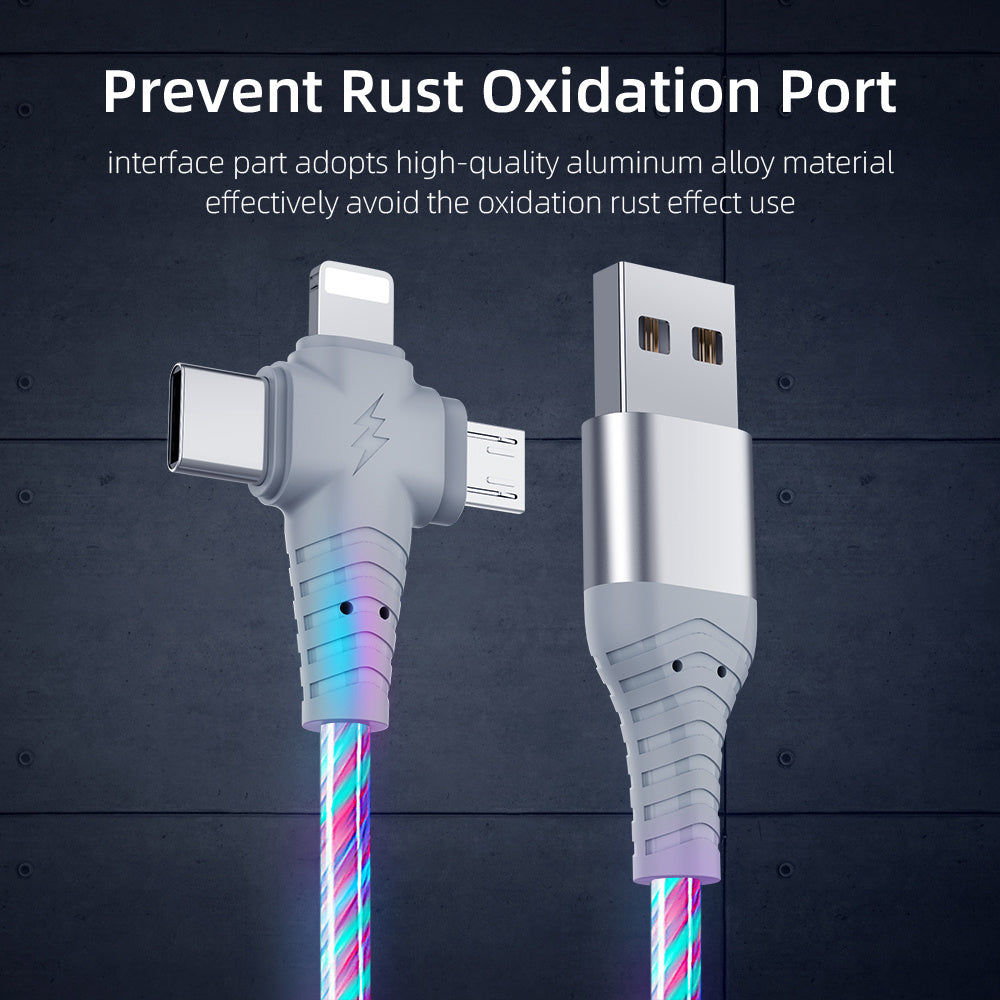 Type-C Fast Charging Streamer Data Cable
