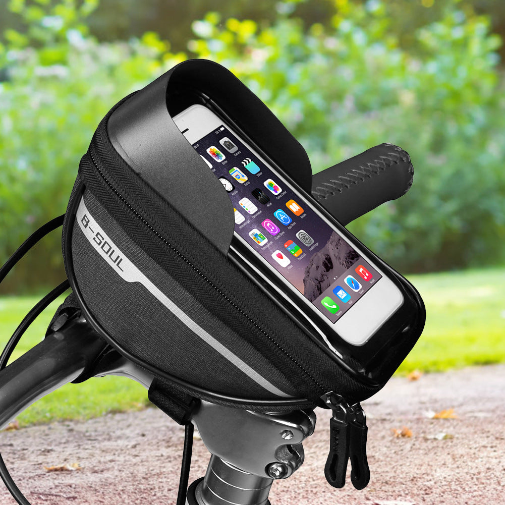 Bicycle Phone Holder Front Pocket
