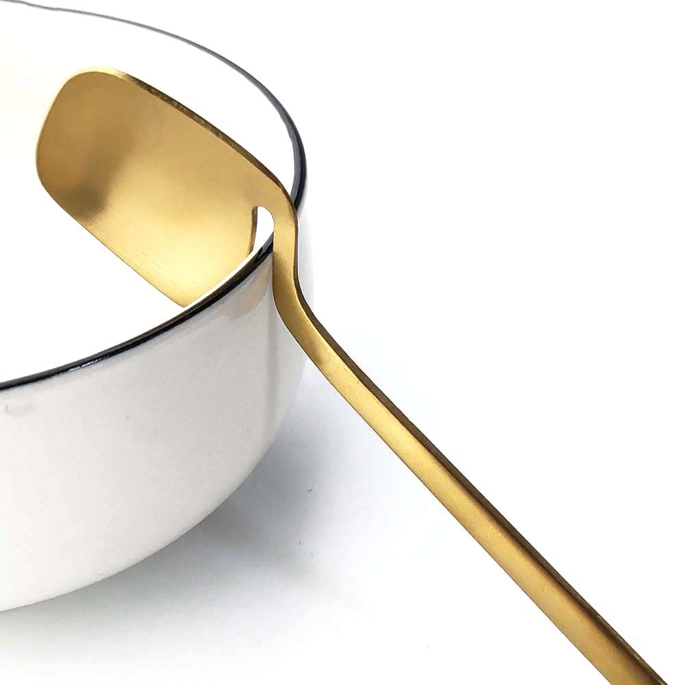 Rainbow Matte Gold Dinnerware Set