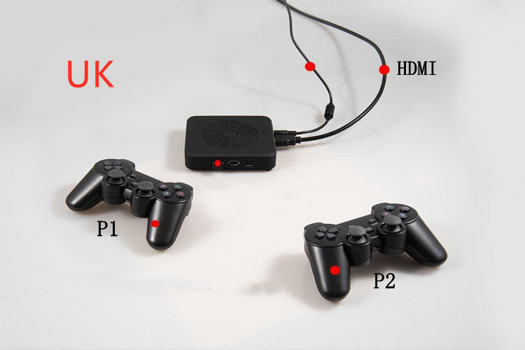 Nostalgic Double-Handle Arcade Game Console