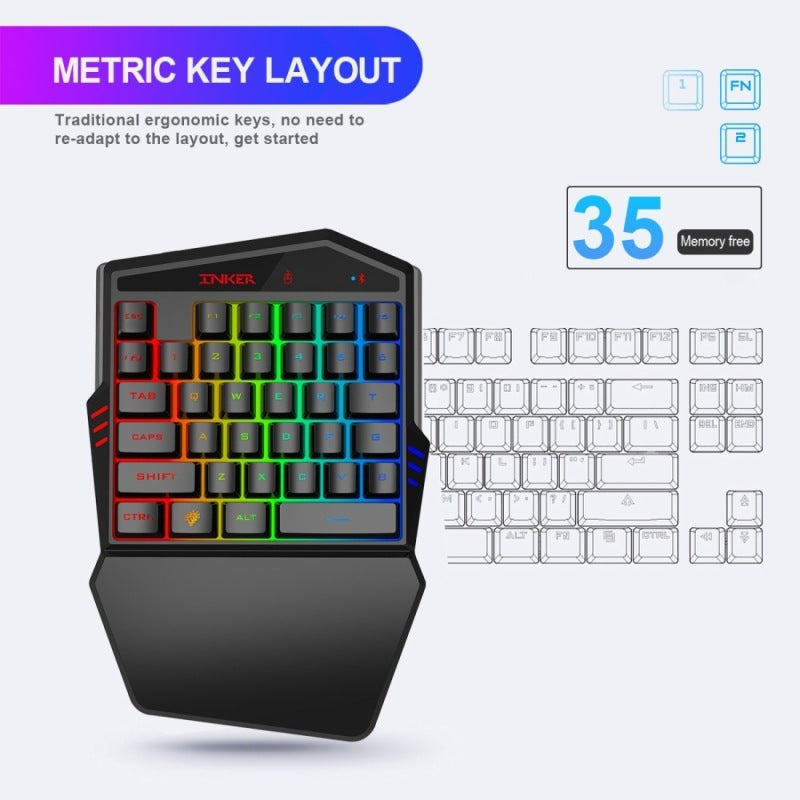 Throne Gaming Keyboard & Mouse Set