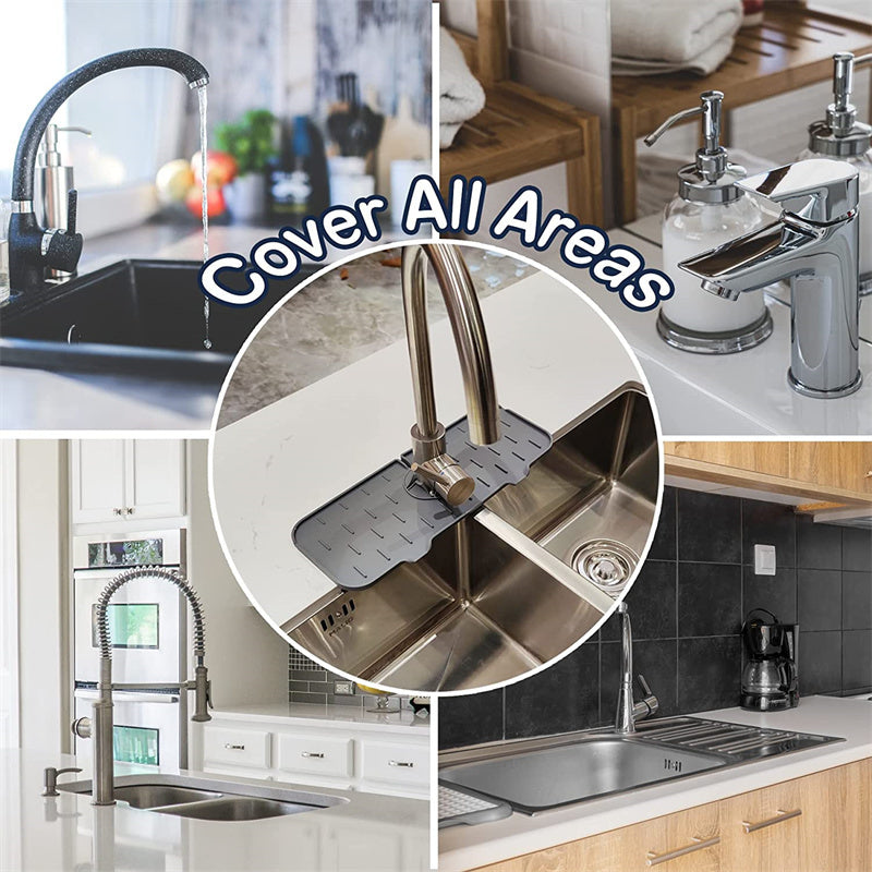 Kitchen Silicone Faucet Absorbent Mat