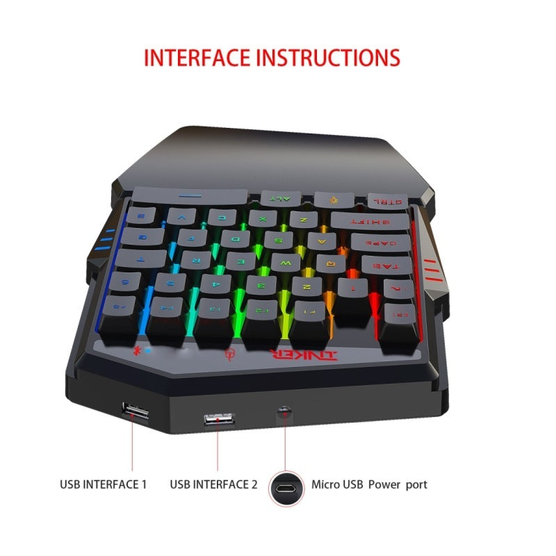 Throne Gaming Keyboard & Mouse Set