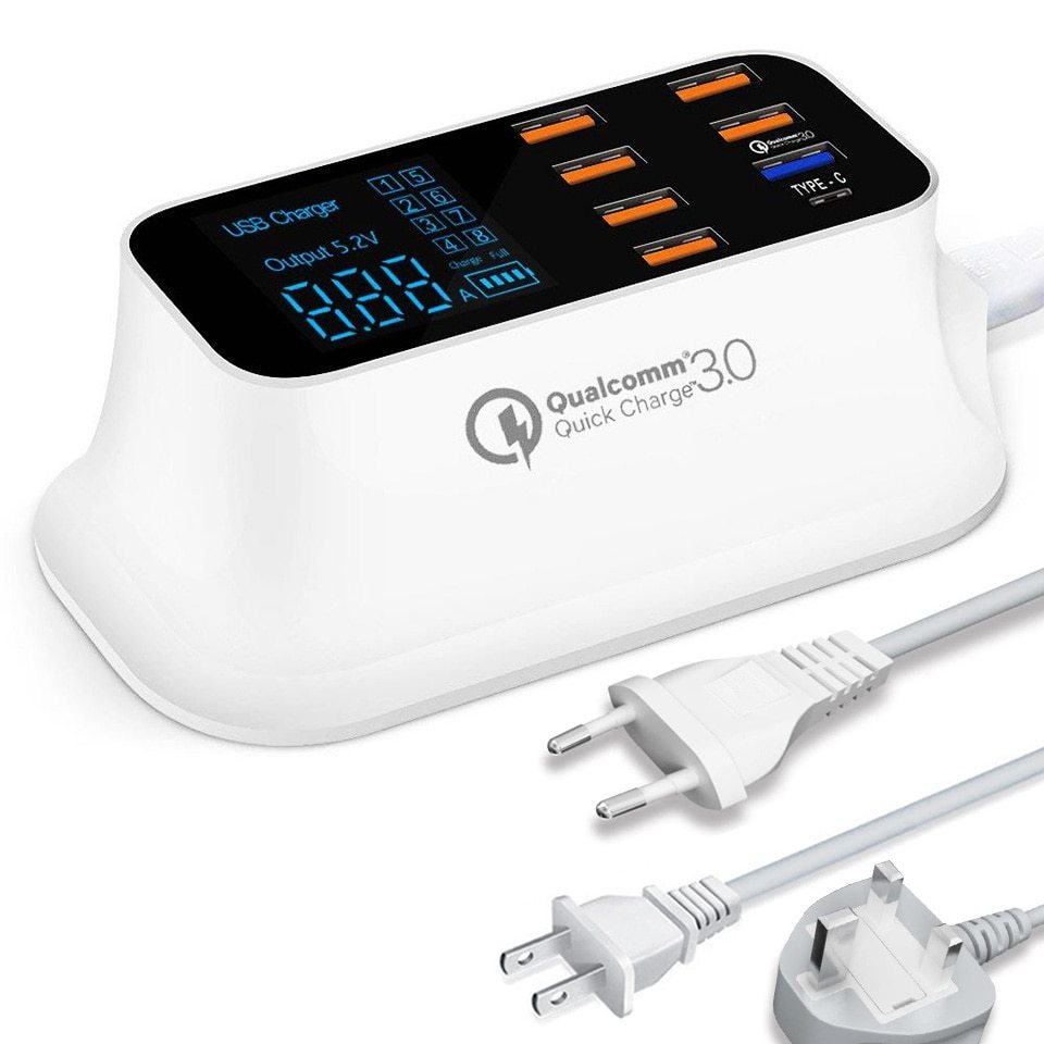 Quick Charge 3.0 Smart USB Charger Station