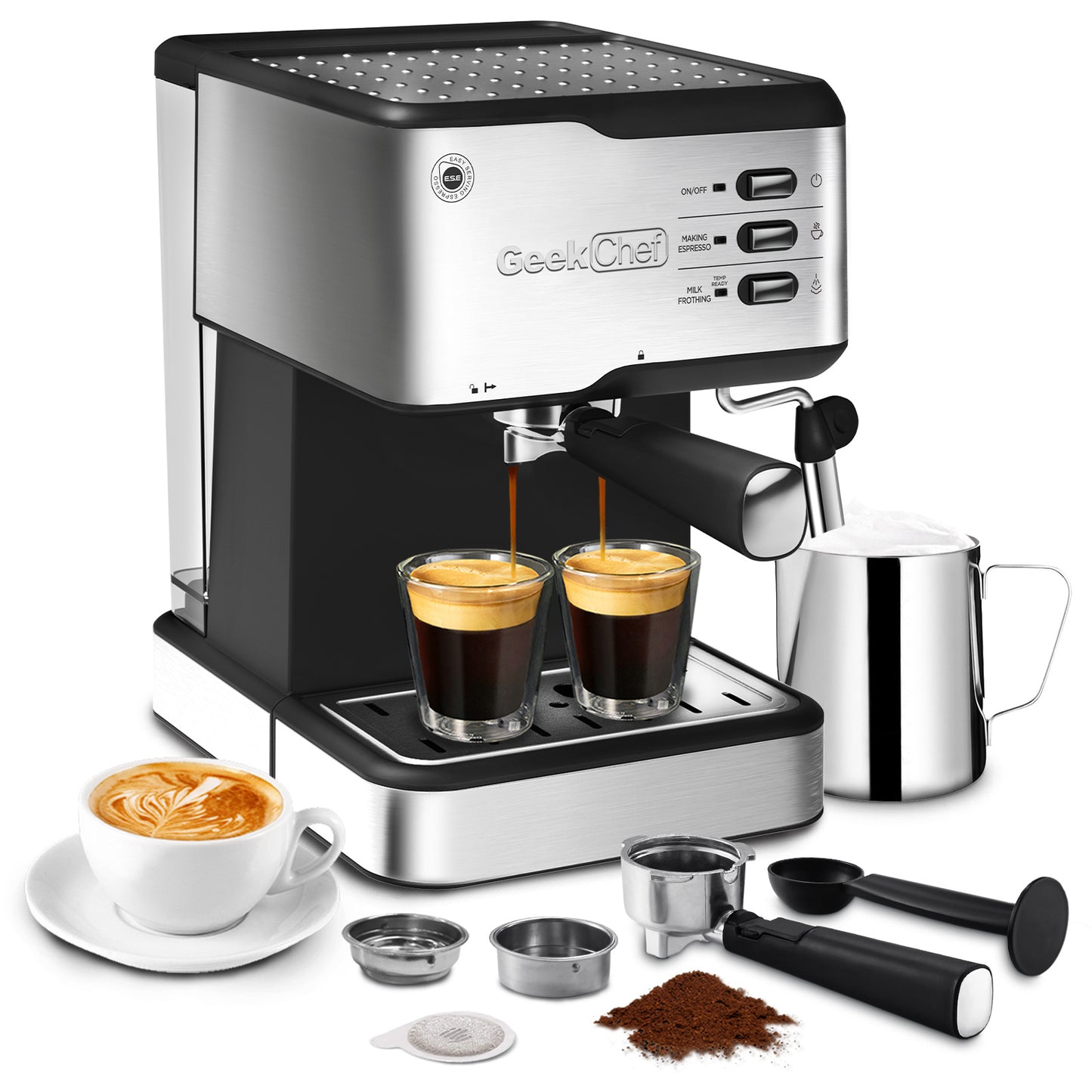 Geek Chef 20 Bar Espresso Machine