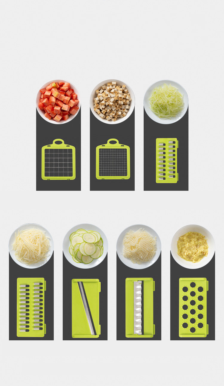 Multi-function double-head vegetable cutter