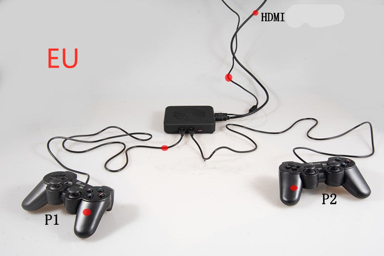 Nostalgic Double-Handle Arcade Game Console
