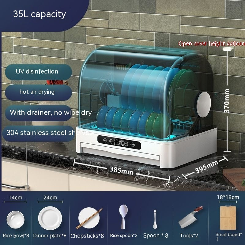 Kitchen disinfection dryer