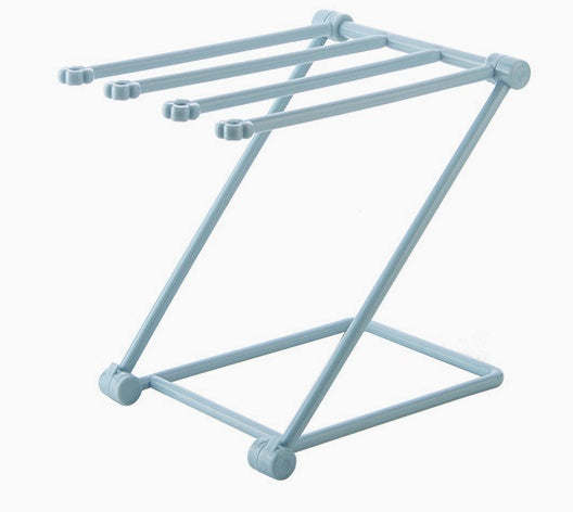 Foldable Dishcloth Shelf & Kitchen Organizer