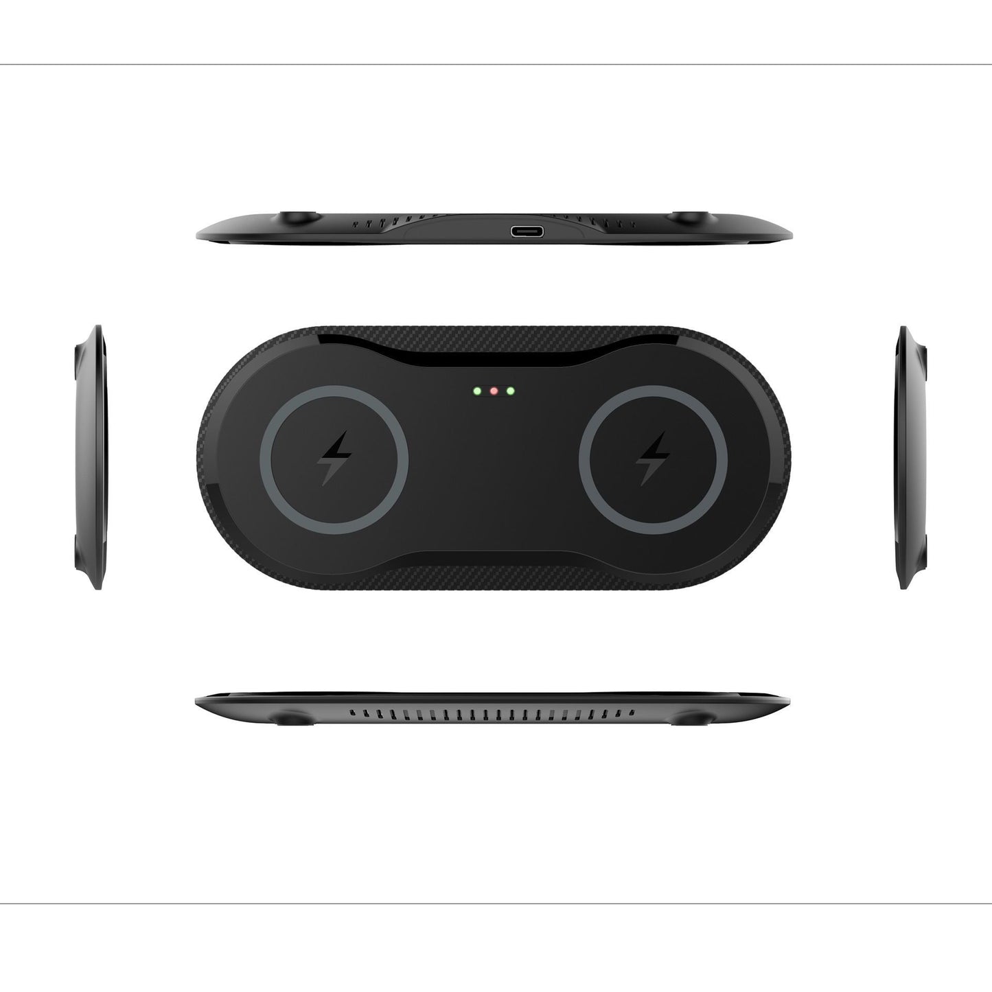 Wireless Dual Mobile Phone Charger