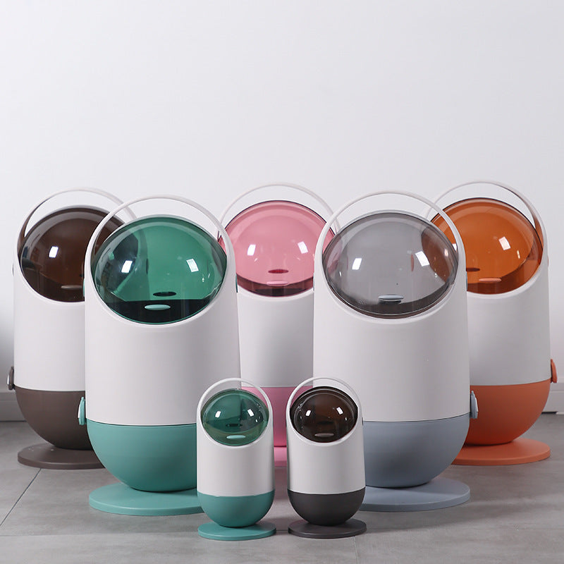 Kitchen Lidded Trash Can