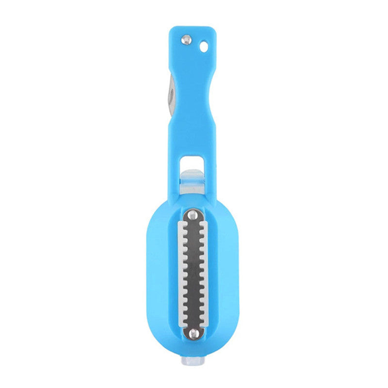 Fish Skin Scaler & Scale Scraping Brush Tool