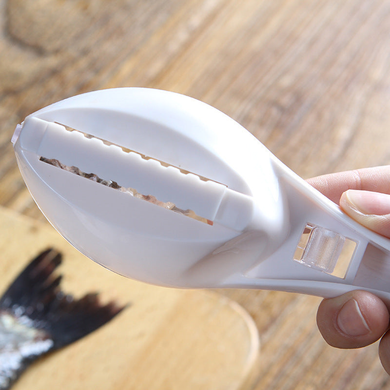 Fish Skin Scaler & Scale Scraping Brush Tool