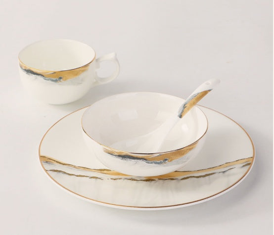 Bone China Hotel Tableware Set Chinese Style Success