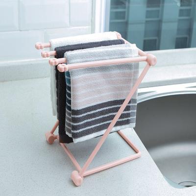 Foldable Dishcloth Shelf & Kitchen Organizer