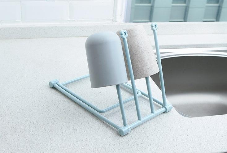 Foldable Dishcloth Shelf & Kitchen Organizer