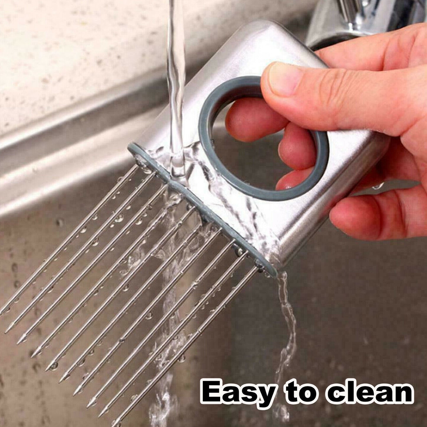 Stainless Steel Onion & Tomato Slicer