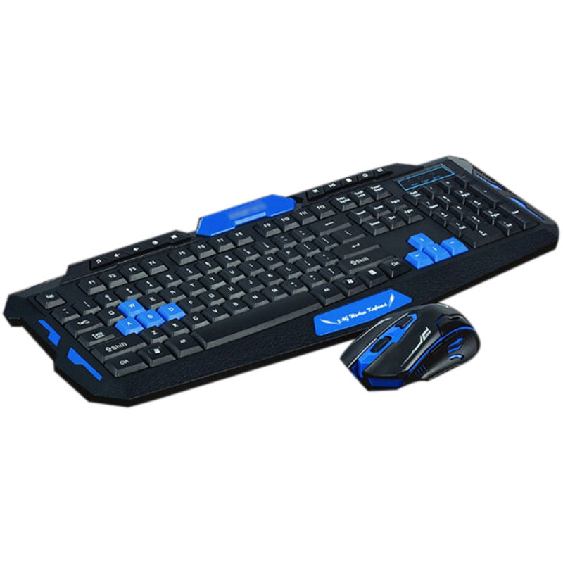 HK8100 2.4G Wireless Gaming Keyboard & Mouse Combo for Laptop