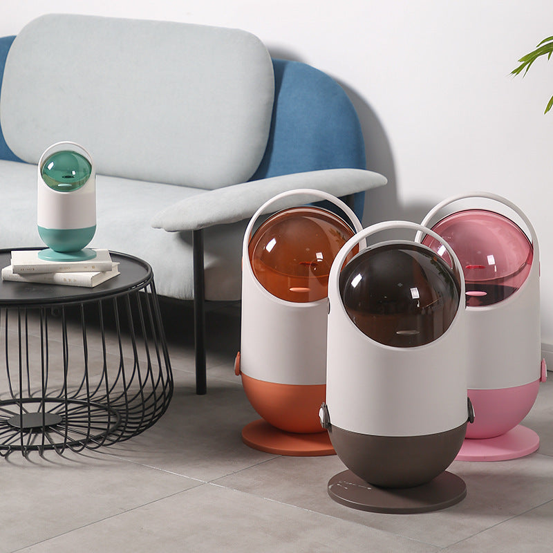 Kitchen Lidded Trash Can