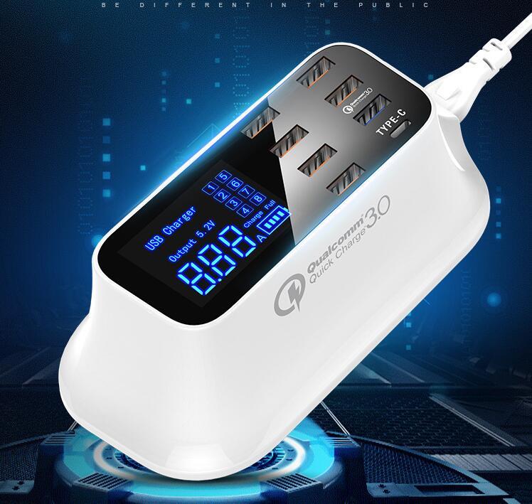 Quick Charge 3.0 Smart USB Charger Station