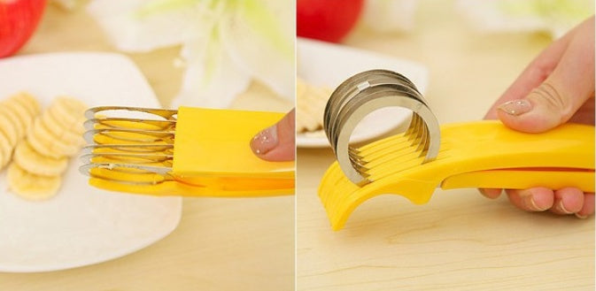 Stainless Steel Banana & Sausage Slicer