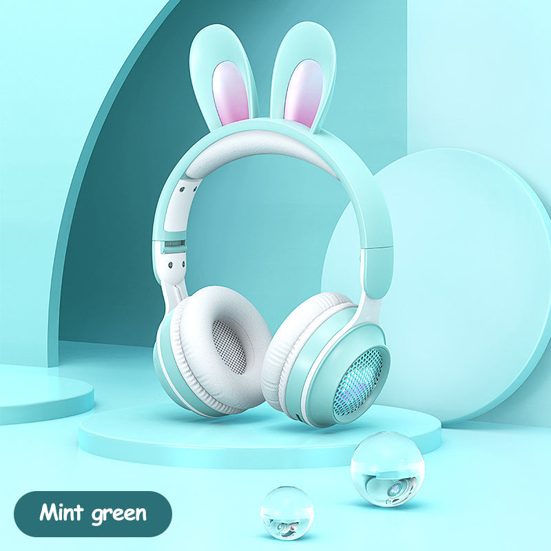 Wireless Rabbit Ear Luminous Extendable Headphones