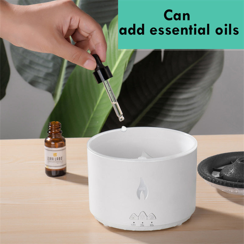 Creative Volcano Aromatherapy Flame Lamp