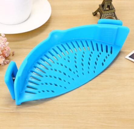 Silicone Clip-on Pot Colander
