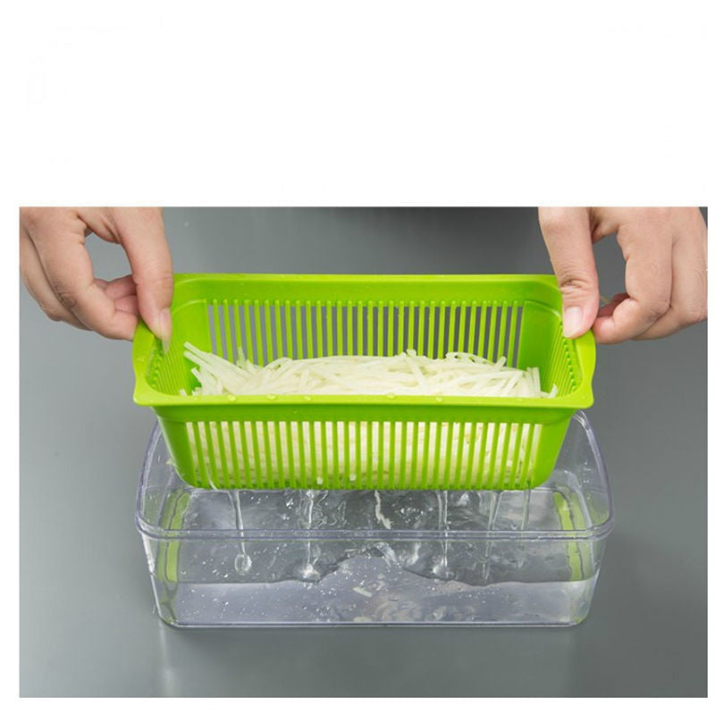 Multi-function double-head vegetable cutter