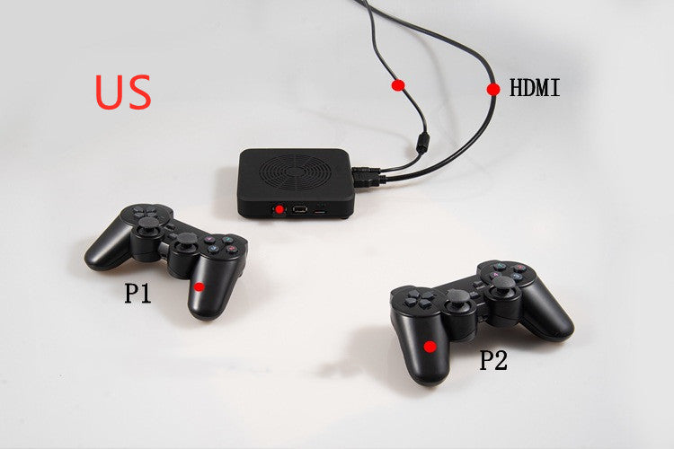 Nostalgic Double-Handle Arcade Game Console