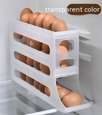 4-Layer Automatic Egg Roller Storage Tray