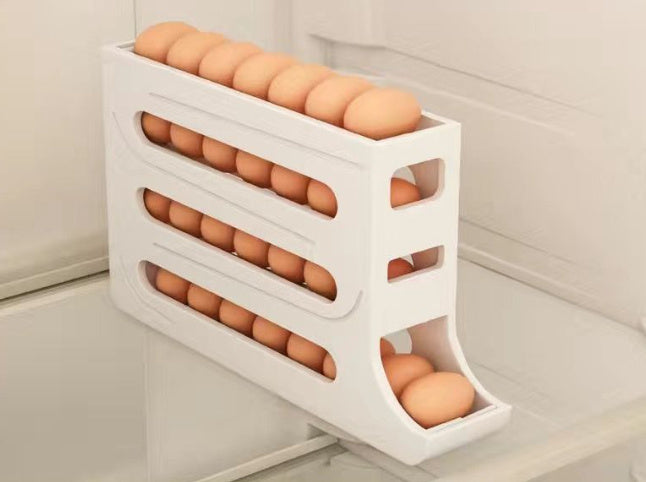 4-Layer Automatic Egg Roller Storage Tray