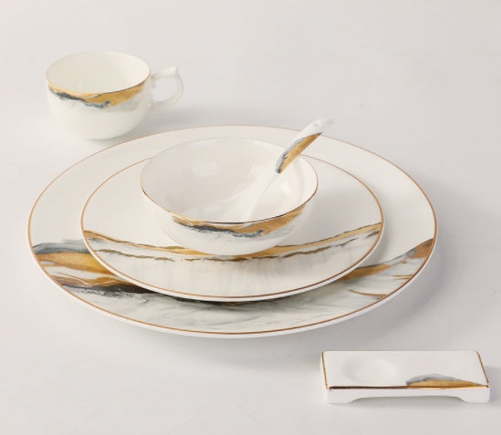 Bone China Hotel Tableware Set Chinese Style Success