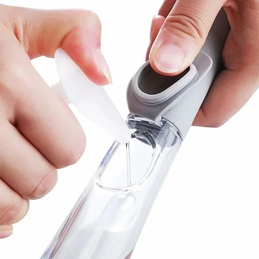 Dispenser dishwasher cleaning brush 2 In 1