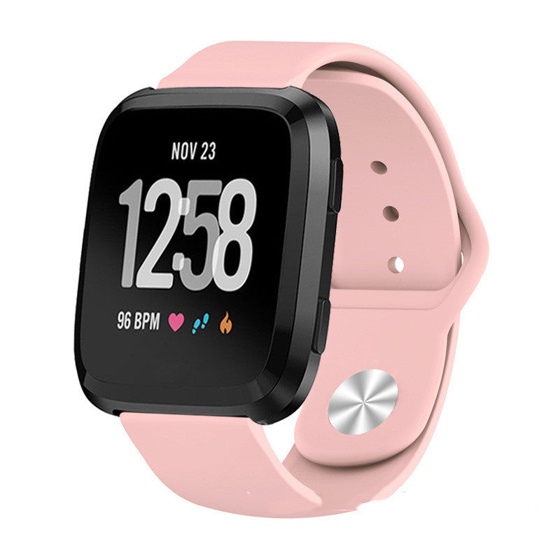 Durable Monochrome Silicone Strap