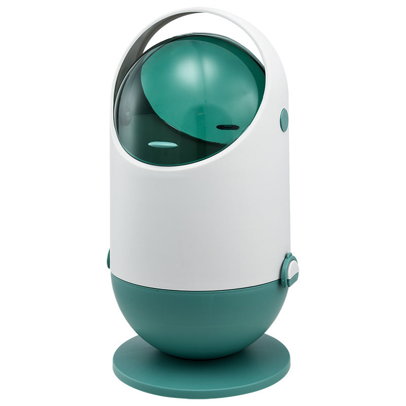 Kitchen Lidded Trash Can