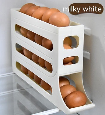 4-Layer Automatic Egg Roller Storage Tray