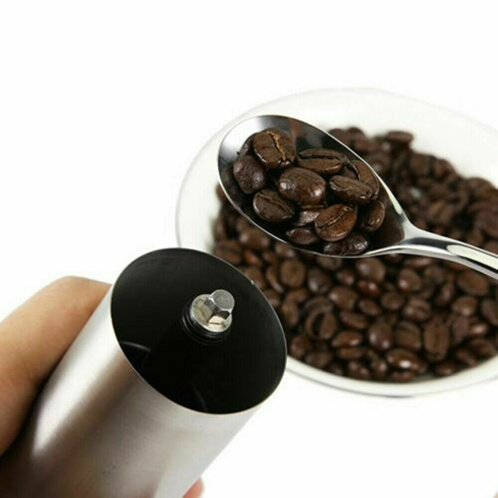 Hand Crank Stainless Steel Burr Coffee Grinder