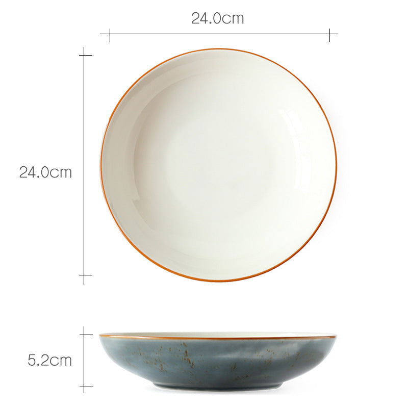 European-style Simple Ceramic Tableware