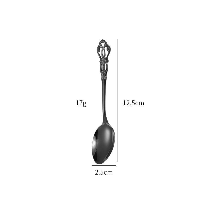 Gold-Plated Stainless Steel Cutlery Set